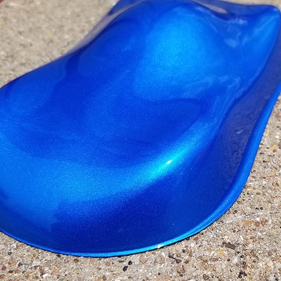 Sapphire Blue Metallic Paint - Liquid Print